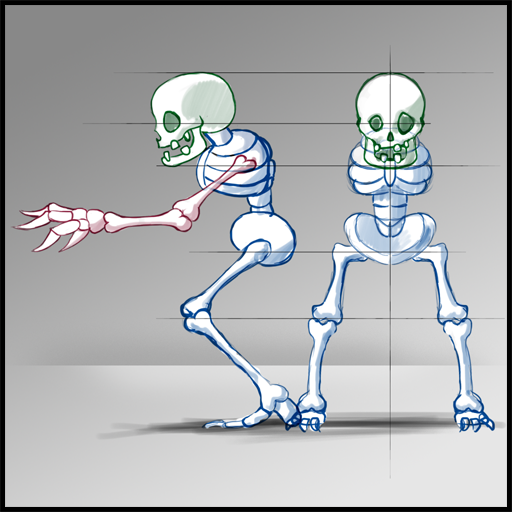 Riverman Media » From 2D to 3D and Back: Rotoscoping in Pizza Vs. Skeletons
